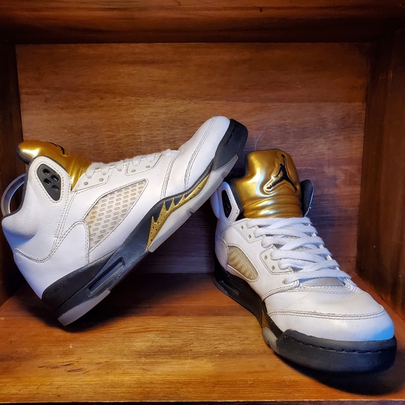 Air Jordan 5 Retro GS Mid  Sz 8 - Picture 6 of 10